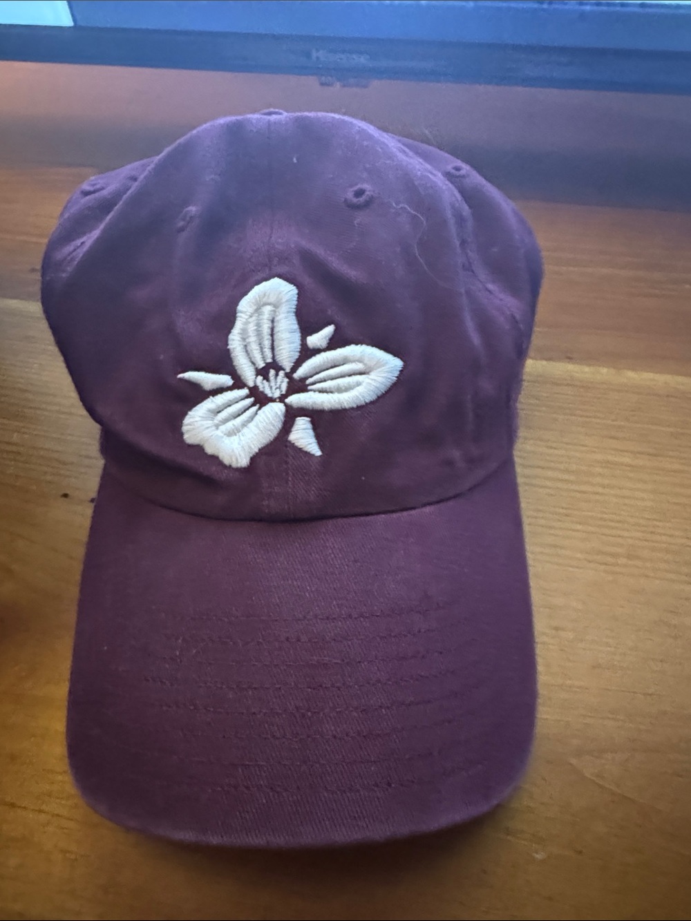 Trillium Brewery Floral Baseball Cap - Maroon